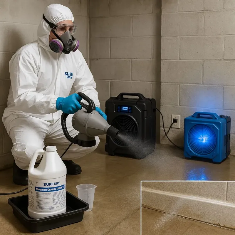 Sanitization and Odor Removal process in Whitehouse Station, NJ